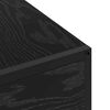 vidaXL &Ouml;&ouml;lambi kapp Must tamm 40 x 27 x 76 cm Tehispuit