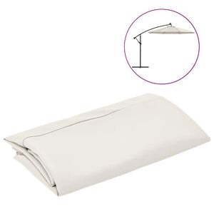 vidaXL asenduskangas aia p&auml;ikesevarjule, liivabeež, 300 cm