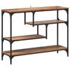 vidaXL Konsoollaud Vana puit 100 x 30 x 75 cm Tehispuit