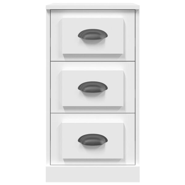 vidaXL puhvetkapp, valge, 36 x 35,5 x 67,5 cm, tehispuit