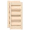 vidaXL kapiuksed v&otilde;redega disain 2 tk 61,5x29,5 cm t&auml;ispuidust m&auml;nd