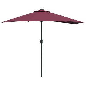 vidaXL Aedapara Bordeaux punane 294 x 150 x 223 cm Pol&uuml;ester ja teras
