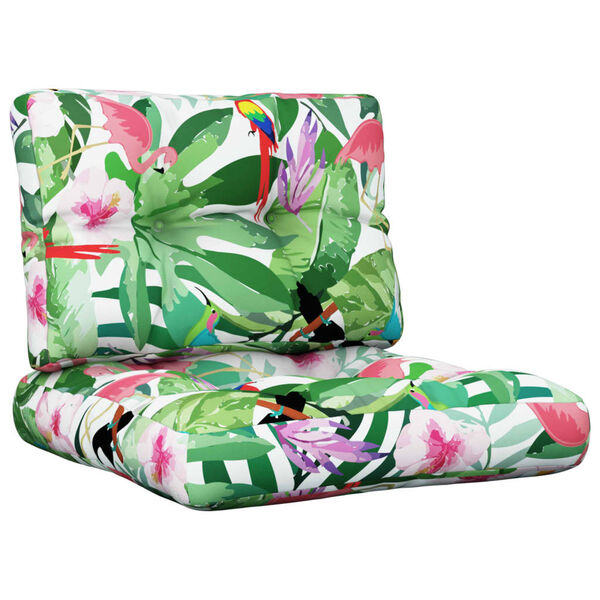 vidaXL euroaluse istmepadjad, 2 tk, mitmev&auml;rviline, kangas