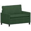 vidaXL Diivan Jungle roheline 126 x 81 x 87,5 cm kangas