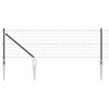 vidaXL Keermestatud traataed teravate otsadega 10 x 0,6 m (L x K)