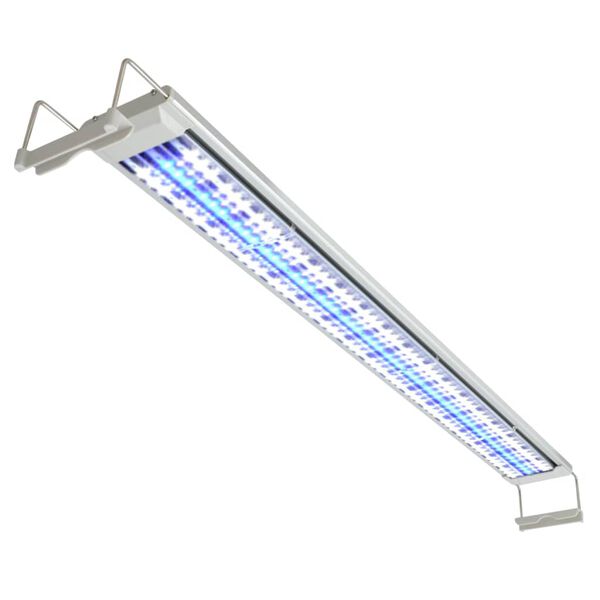 vidaXL LED-valgusega akvaariumilamp 100-110 cm, alumiinium IP67