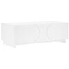 vidaXL Kohvilaud Valge 102 x 50,5 x 35 cm Tehispuit