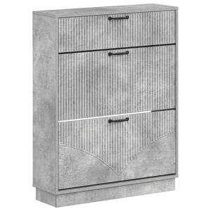 vidaXL Kinga kapp HOORN 78 x 24 x 100 cm Tehispuit Betoonhall