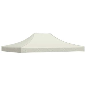 vidaXL peotelgi katus 4 x 3 m, kreemjas, 270 g/m&sup2;