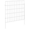vidaXL Aia aed koos toega 12 pcs 55 x 50 cm Mesh Tsingitud teras