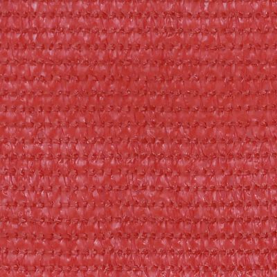 vidaXL rõdusirm, punane, 75 x 300 cm, HDPE