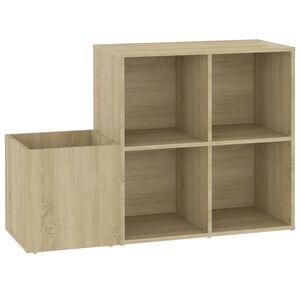 vidaXL esiku jalatsiriiul, Sonoma tamm, 105x35.5x70 cm, tehispuit