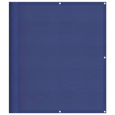 vidaXL rõdusirm, sinine, 120x800 cm, 100% polüester oxford