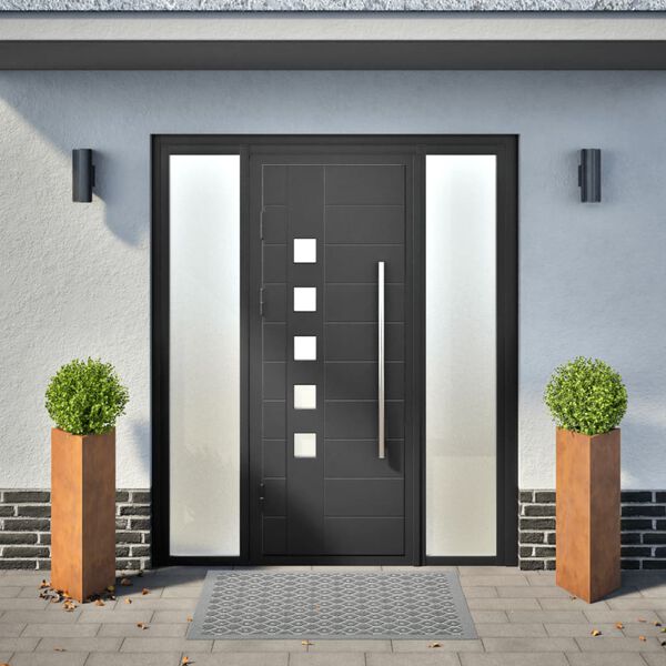 vidaXL aia istutusmasinad 2 tk Kolmnurkne ilmastikukindel teras