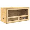 vidaXL Terrarium Pruun 80 x 40 x 90 cm OSB