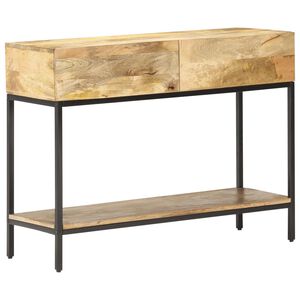 vidaXL konsoollaud 100 x 35 x 76 cm toekast mangopuidust