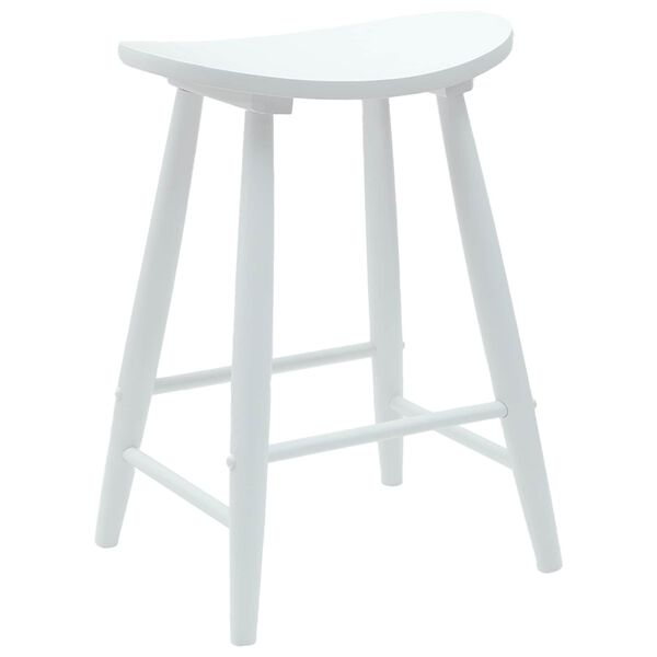 vidaXL S&ouml;&ouml;gitoa Toolid 2 pcs Valge 46 x 37 x 63 cm Paks Kautsukipuit