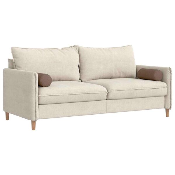 vidaXL Padjad 2 pcs Pruun &Oslash; 15 x 40 cm kangas