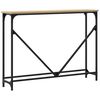 vidaXL konsoollaud, Sonoma tamm, 102 x 22,5 x 75 cm, tehispuit