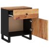 vidaXL öökapp, 50 x 33 x 60 cm, akaatsia- ja tehispuit