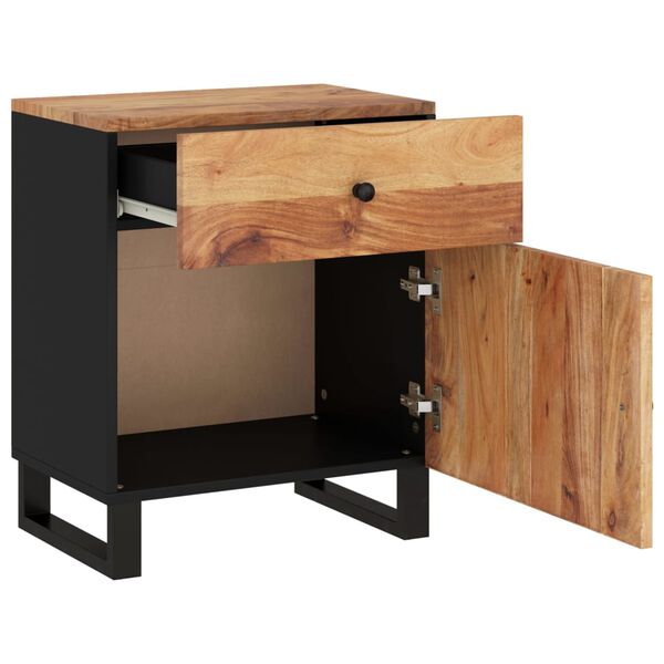 vidaXL öökapp, 50 x 33 x 60 cm, akaatsia- ja tehispuit