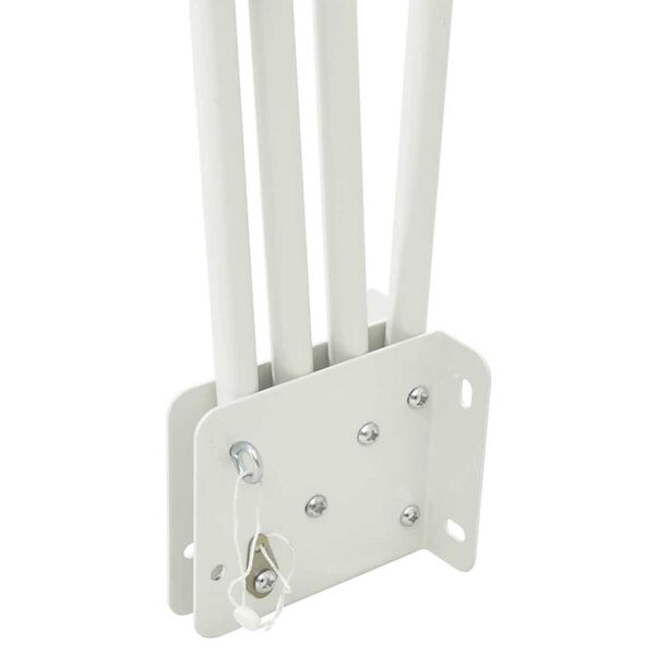 vidaXL Baldahhiin Antratsiit 160 x 160 cm Pol&uuml;ester