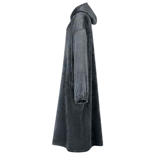 vidaXL Tekk-pusa Tumesinine m Flanell