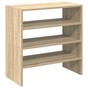vidaXL kingariiulid 2 tk virnastatavad, sonoma tamm, 60 x 30 x 30,5 cm