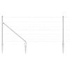 vidaXL Aiapost Galvaniseeritud 25 x 1 m Teras