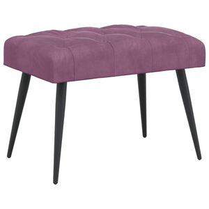 vidaXL N&ouml;&ouml;riga pehmendatud pink Lilla 60 x 40 x 45 cm Samet