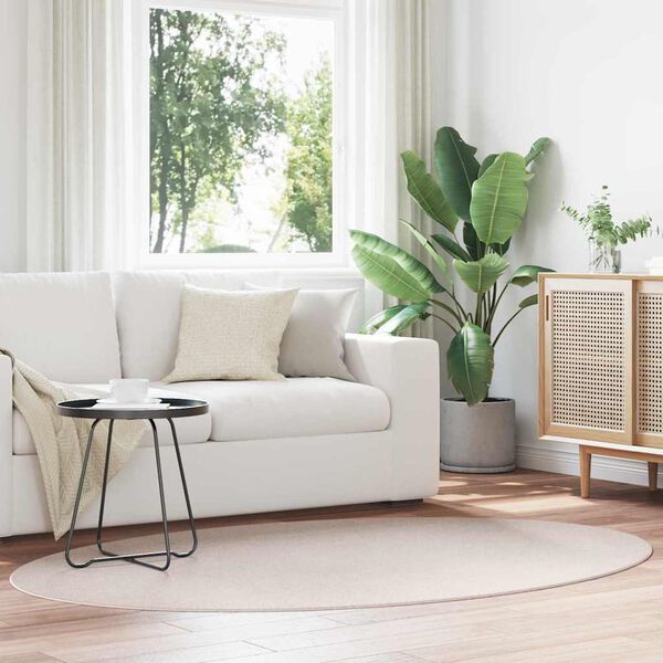 vidaXL Vaip HUARTE Liivakarva 170 x 120 cm 100% Polüester