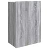 vidaXL Seinale kinnitatav kapp Hall Sonoma 66 x 34,5 x 92 cm Tehispuit