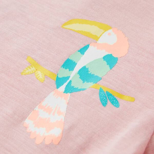 Laste T-särk, heleroosa, 116