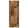 vidaXL telerikapp Old Wood 30,5x30x90 cm Engineered Wood