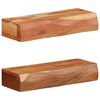 vidaXL seinariiulid 2 tk, 40x17x8 cm, toekas akaatsiapuit