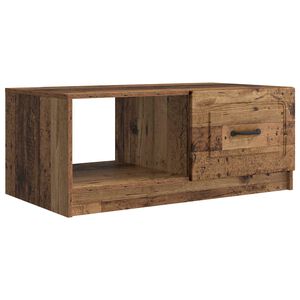 vidaXL Kohvilaud Vana puit 90 x 50 x 37 cm Tehispuit