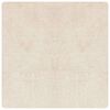 vidaXL Libisemisvastane Shaggy Vaip Kreemjas 120 x 120 cm PP
