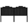 vidaXL voodipeats, must, 186x4x110 cm, m&auml;nnipuit