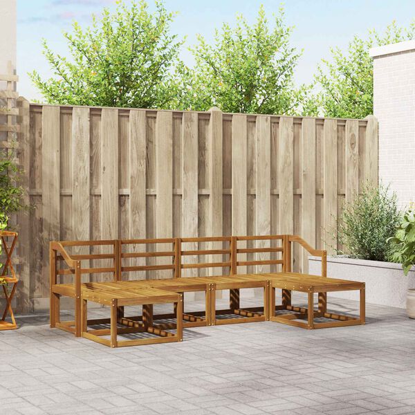 vidaXL V&auml;li diivanikomplekt 6 pcs Neutraalne Tehispuit