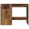 vidaXL kirjutuslaud Vana puit 100x49x75 cm Engineered Wood