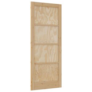 vidaXL Siseuks Naturaalne 86 x 211 cm Vineer