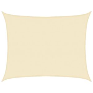 vidaXL p&auml;ikesepuri 160 g/m&sup2; kreemjas 6 x 8 m HDPE