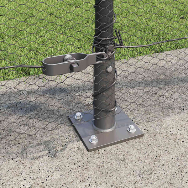 vidaXL Aiapost Hall 50 x 1 m (13 mm silma) Terased ja PVC