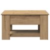 vidaXL diivanilaud Artisan tamm 79x49x41 cm Engineered Wood