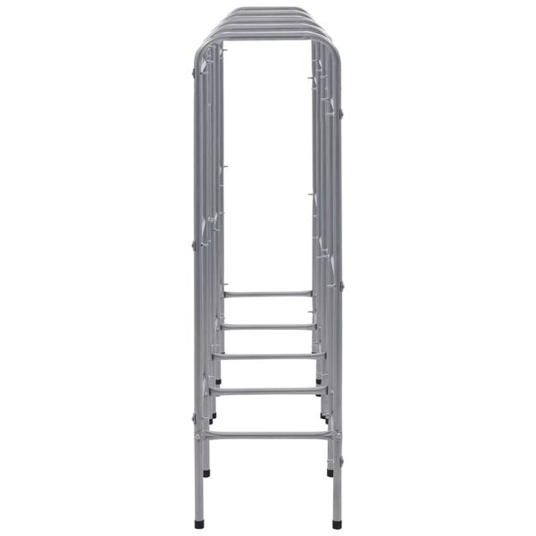 vidaXL hoiuriiul 12 kastile, h&otilde;bedane, 190 x 33 x 116 cm, teras