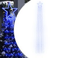 vidaXL jõulupuu tuled, 320 LEDi, sinine, 375 cm