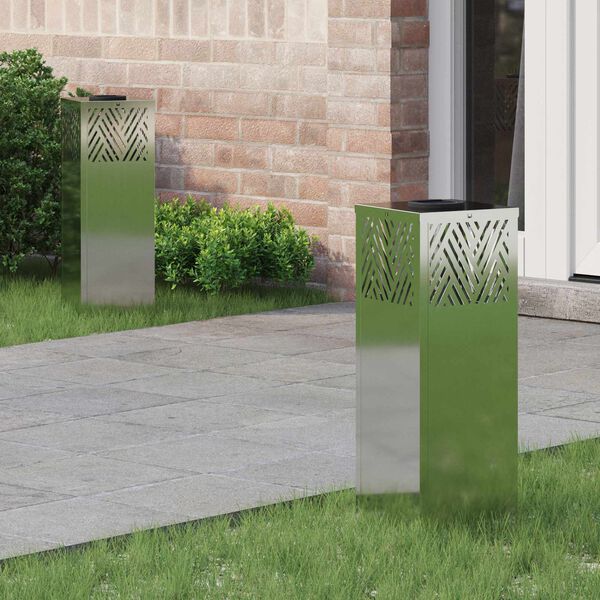 vidaXL P&auml;ikese LED k&auml;igutee tuli 2 pcs Galvaniseeritud Galvaniseeritud