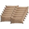 vidaXL Diivanipadi 12 tk HOUTEN Pruun 40 x 80 cm &Scaron;en&uuml;&uuml;lfabric