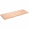 vidaXL lauaplaat, helepruun, 160x60x(2-4) cm, t&ouml;&ouml;deldud tammepuit