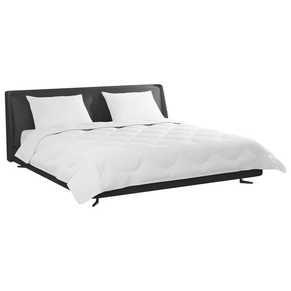 vidaXL Suletekk padjaga 3 pcs Valge Mikrofiiber